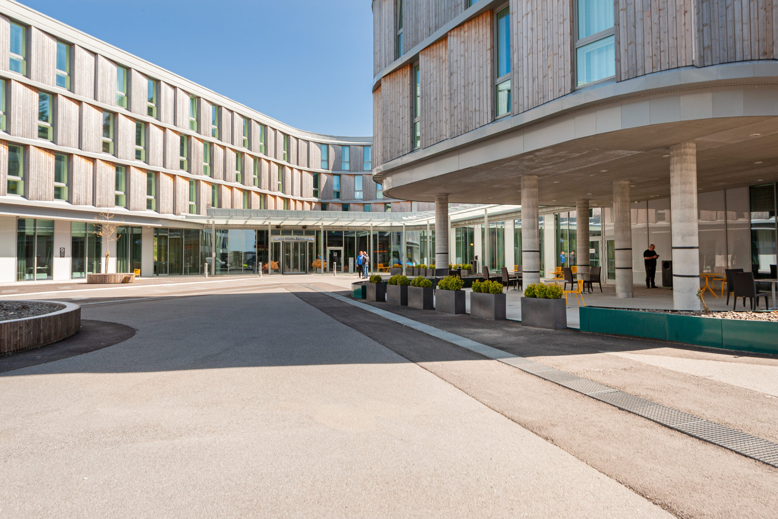 Eksteriørbilde av Comfort Hotel Bergen Airport på Flesland